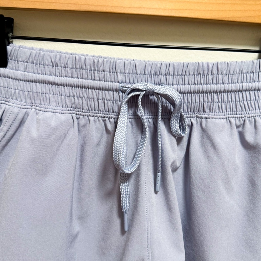 Abercrombie YPB running shorts dolphin hem scrunch waist adjustable pockets S - Picture 4 of 8